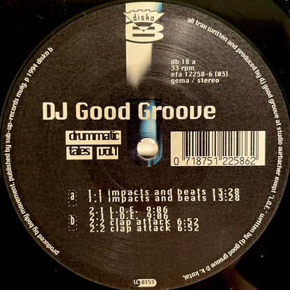 Good Groove : Drummatic Tales Vol. 1 (12")