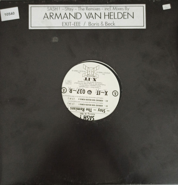 Sash !* Featuring La Trec : Stay - The Remixes (12")