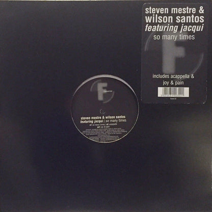 Steven Mestre & Wilson Santos Featuring Jacqui* : So Many Times (12")