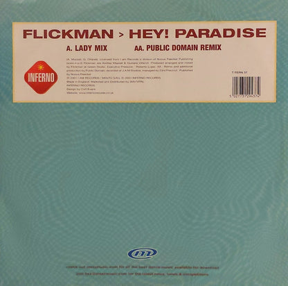 Flickman : Hey! Paradise (12")