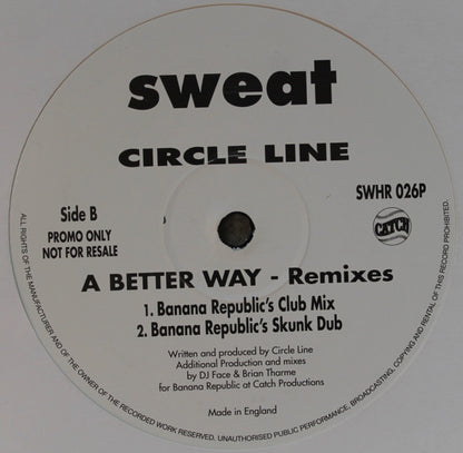 Circle Line : A Better Way - Remixes (12", Promo)