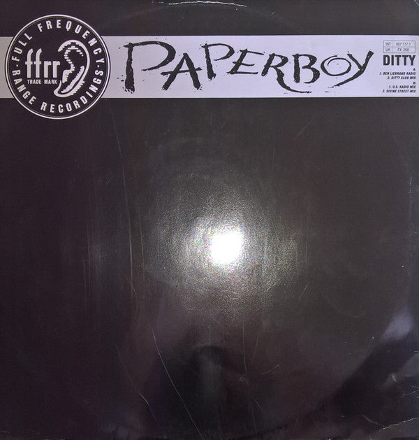 Paperboy : Ditty (12")