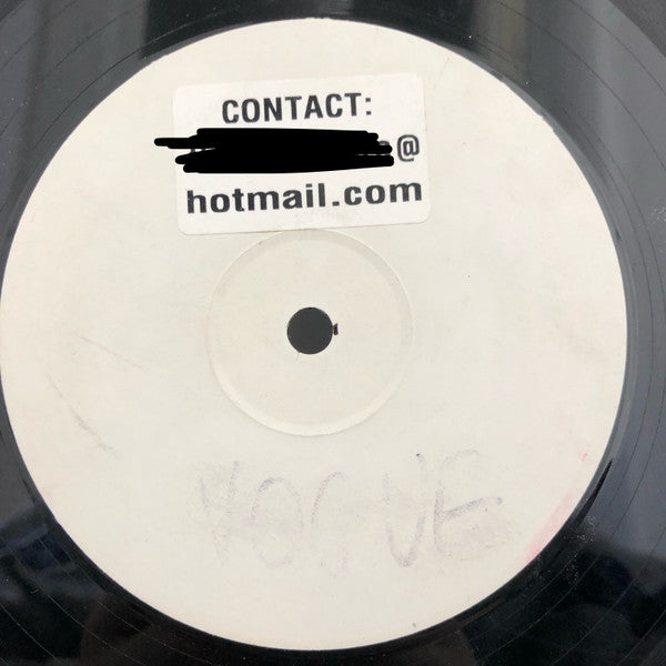 Madonna : Vogue (Bootleg Mix) (12", S/Sided, Unofficial, W/Lbl)