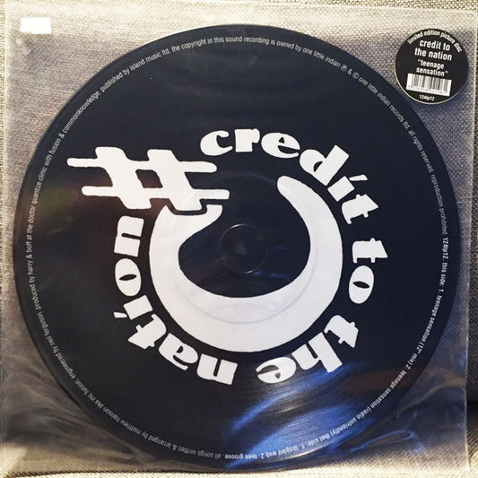Credit To The Nation : Teenage Sensation (12", Ltd, Pic)
