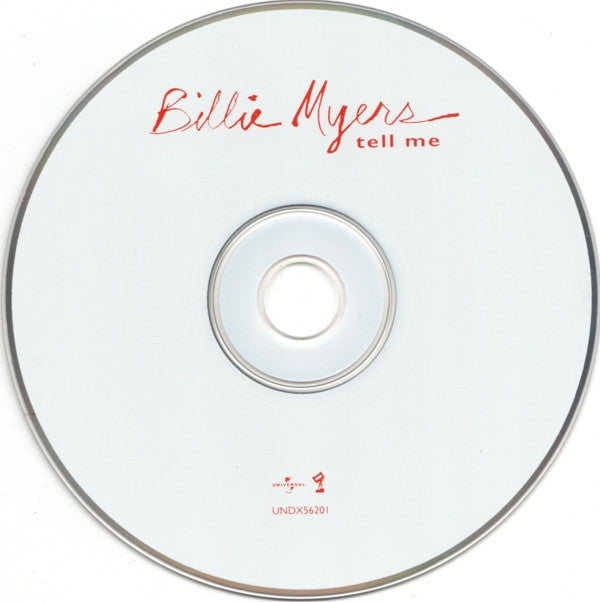 Billie Myers : Tell Me (CD, Single, Ltd, Dig)