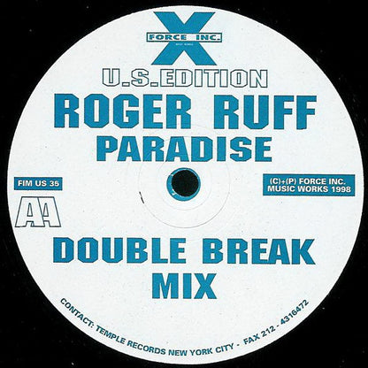Roger Ruff : Paradise (12")