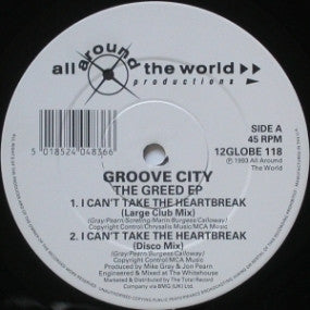 Groove City (2) : The Greed E.P. (12", EP)