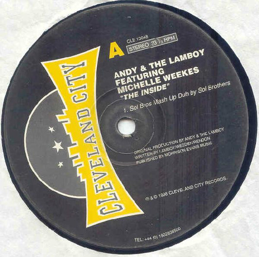 Andy & The Lamboy Featuring Michelle Weeks : The Inside (12")
