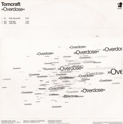 Tomcraft : Overdose (12")