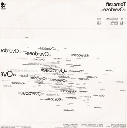 Tomcraft : Overdose (12")