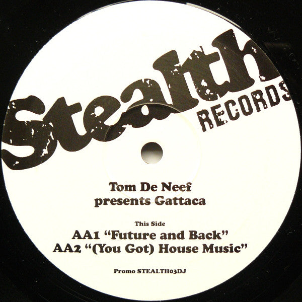 Tom De Neef Presents Gattaca (2) : Supasax EP (12", EP, Promo)