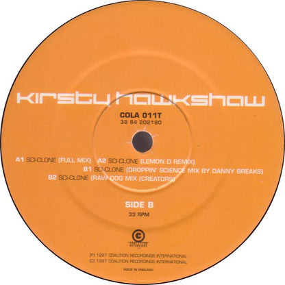 Kirsty Hawkshaw : Sci-Clone (12")