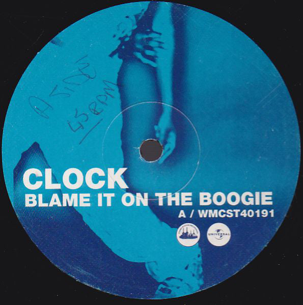 Clock : Blame It On The Boogie (12", Promo)
