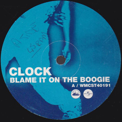 Clock : Blame It On The Boogie (12", Promo)