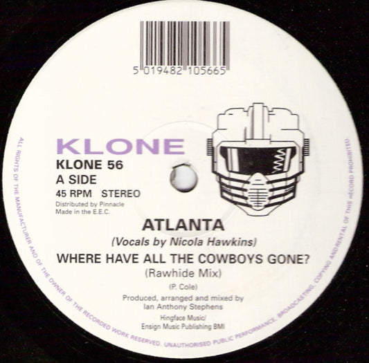 Atlanta (4) : Where Have All The Cowboys Gone? / Come To Me (Remix) (12")
