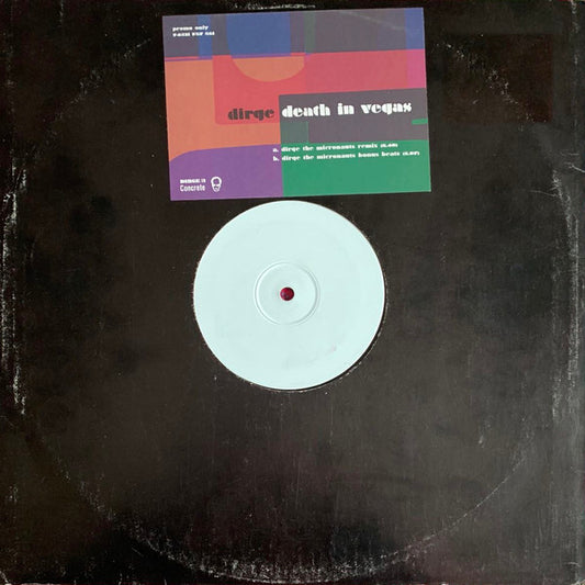 Death In Vegas : Dirge (12", Promo, W/Lbl)