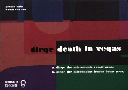 Death In Vegas : Dirge (12", Promo, W/Lbl)