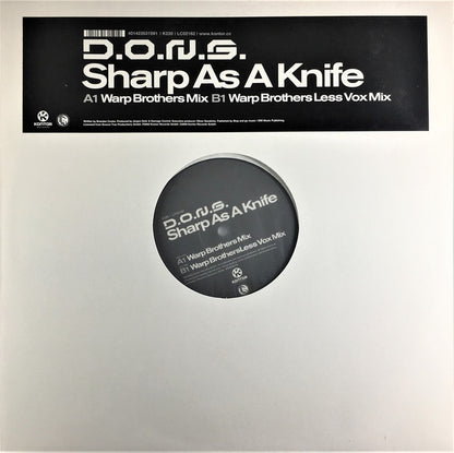D.O.N.S. : Sharp As A Knife (12")