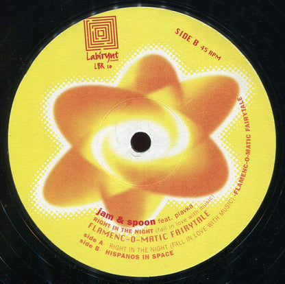 Jam & Spoon : Right In The Night (Fall In Love With Music) (12")