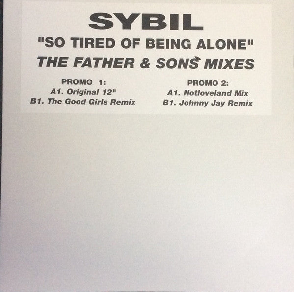 Sybil : So Tired Of Being Alone (2x12", Promo, Gat)
