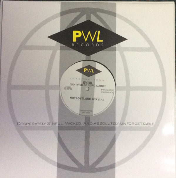 Sybil : So Tired Of Being Alone (2x12", Promo, Gat)