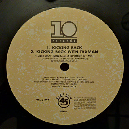 Kicking Back With Taxman : Devotion (ThE-Motive Mix) (12")