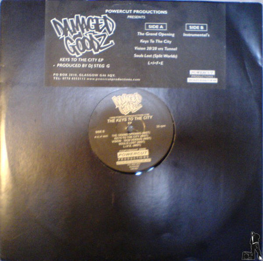 Damaged Goodz : The Keys To The City EP (12", EP)