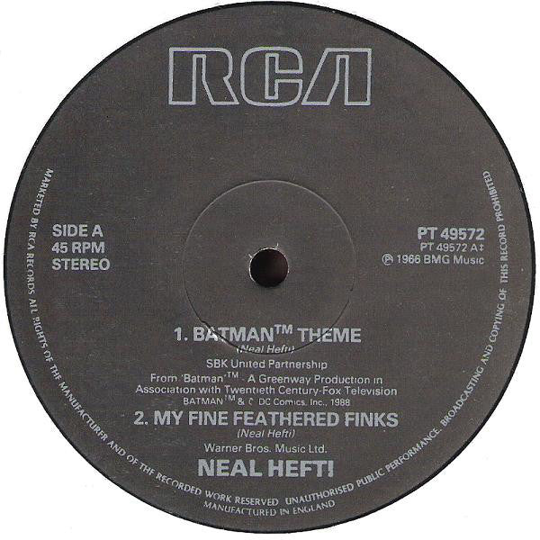 Neal Hefti : Batman Theme (12")