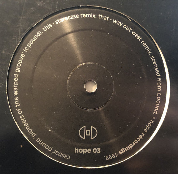 Caspar Pound : Pioneers Of The Warped Groove (12")