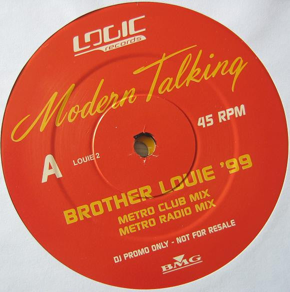Modern Talking : Brother Louie '99 (12", S/Sided, Single, Promo + 12", Single, Promo)