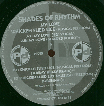 Shades Of Rhythm : The Wandering Dragon E.P. (12", EP)