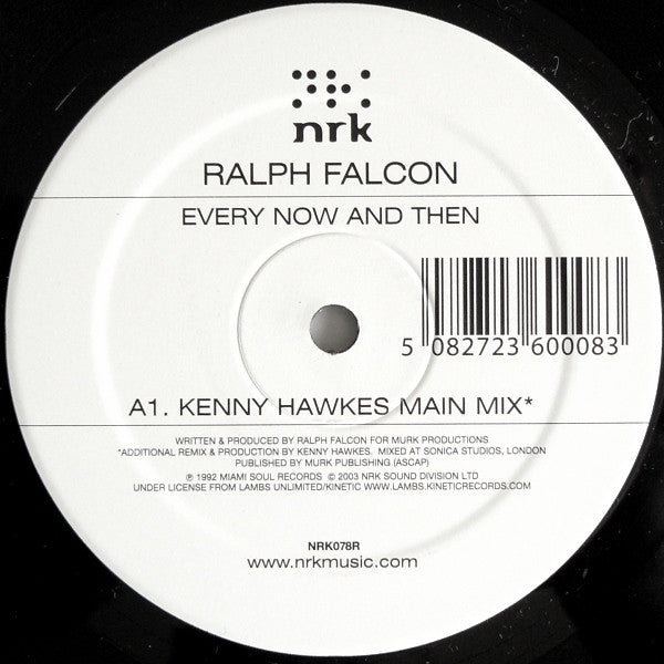 Ralph Falcon : Every Now And Then (12", Promo)