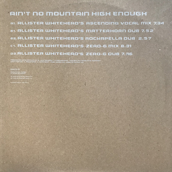 The Whitehouse : Ain't No Mountain High Enough (2x12", Promo)