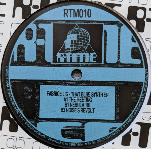 Fabrice Lig : That Blue Synth EP (12", EP)