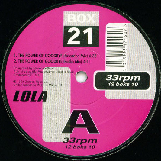 Lola (10) / Studio All Stars Feat. Gigi (7) : The Power Of Goodbye / If You Could Read My Mind (12")