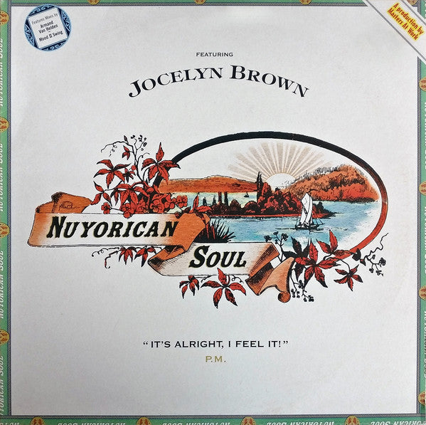 Nuyorican Soul Featuring Jocelyn Brown : It's Alright, I Feel It! (P.M.) (12")