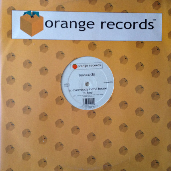 Syacoda : Everybody In The House / Boy (12")