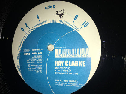 Ray Clarke : Electronic (12")