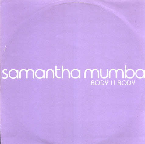 Samantha Mumba : Body II Body (12", Single, Promo)