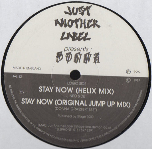 Donna : Stay Now (12")