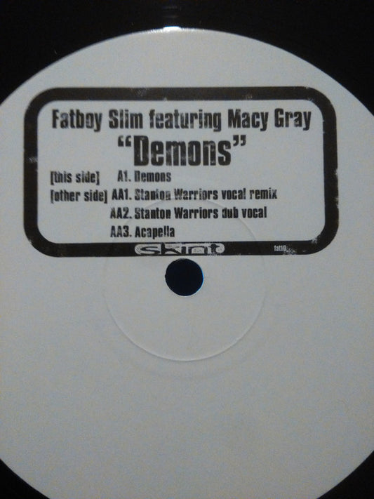 Fatboy Slim featuring Macy Gray : Demons (12", W/Lbl)