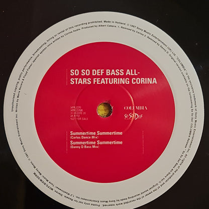 So So Def Bass All Stars Vol. II* Presents Corina : Summertime Summertime (12", Promo)