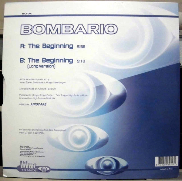 Bombario : The Beginning (Airscape RMX) (10")