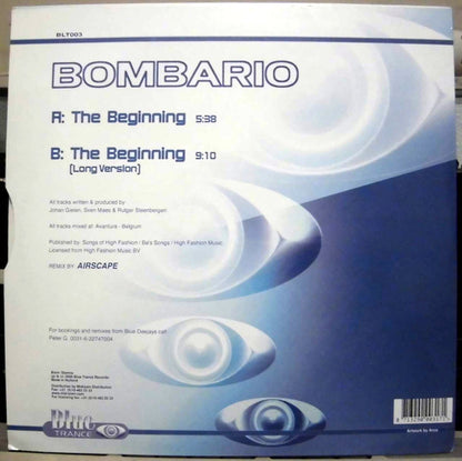 Bombario : The Beginning (Airscape RMX) (10")