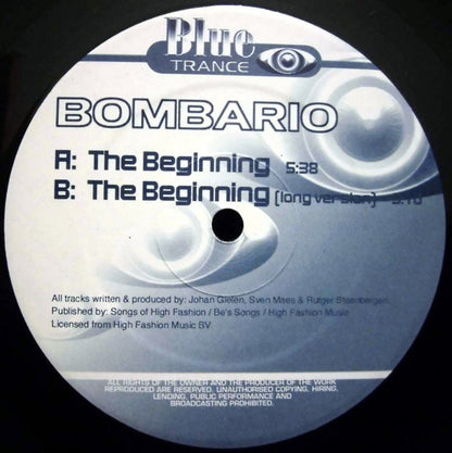 Bombario : The Beginning (Airscape RMX) (10")