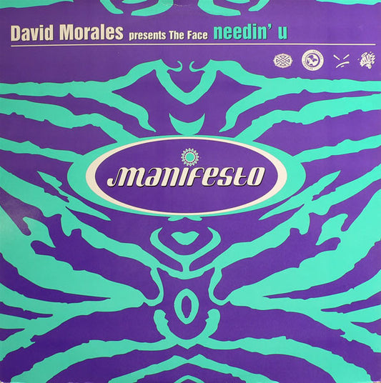 David Morales Presents The Face (3) : Needin' U (12", RE, RP)