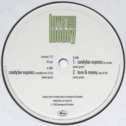 Love And Money : Candybar Express (12")