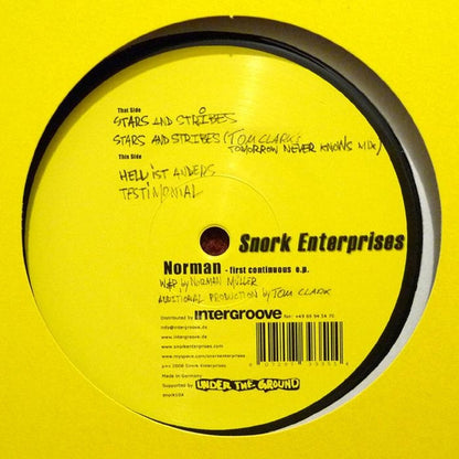 Norman Müller : First Continuous E.P. (12", EP)