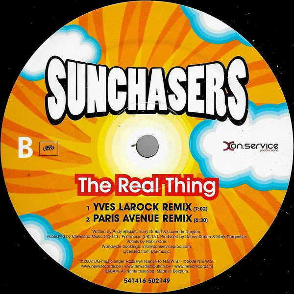 Sunchasers : The Real Thing (12")