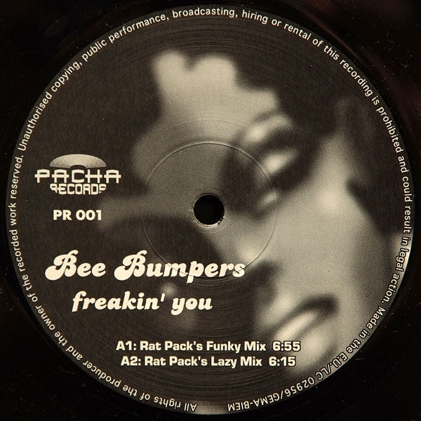 Bee Bumpers : Freakin' You (12")